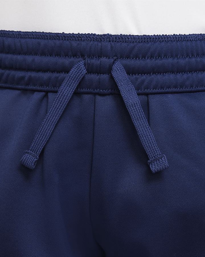 Pantalones Nike Therma-FIT Kids Basketball (Extended Size) Niño Azul Marino Blancas | KFBQV-5908