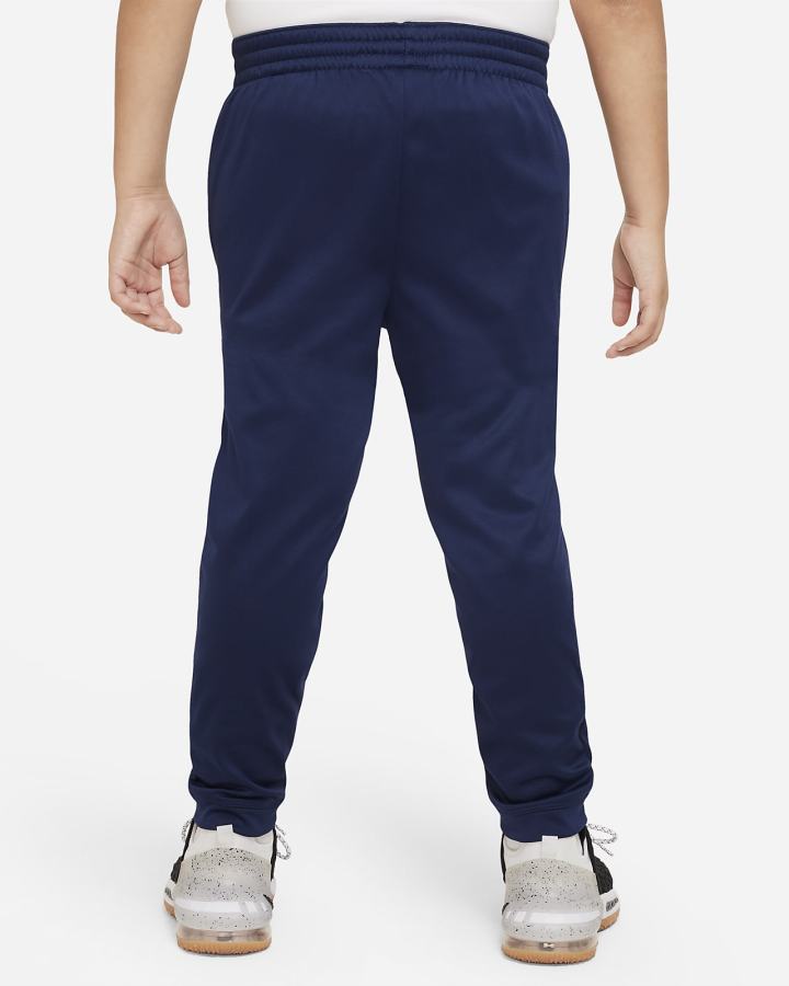 Pantalones Nike Therma-FIT Kids Basketball (Extended Size) Niño Azul Marino Blancas | WSBNG-7261