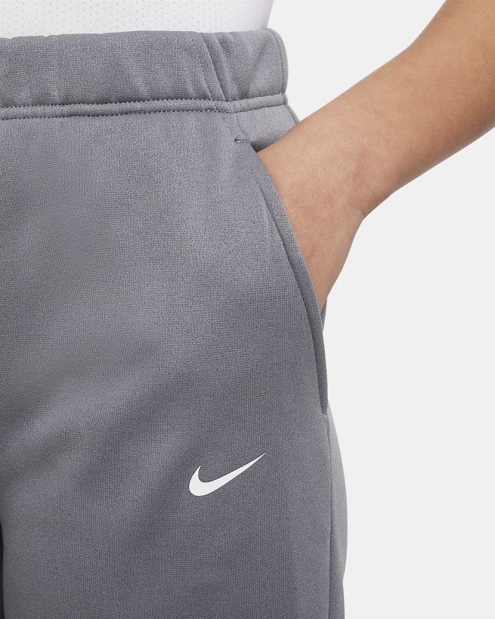 Pantalones Nike Therma-FIT Kids Cuffed Niña Gris Blancas | JOBKE-8654