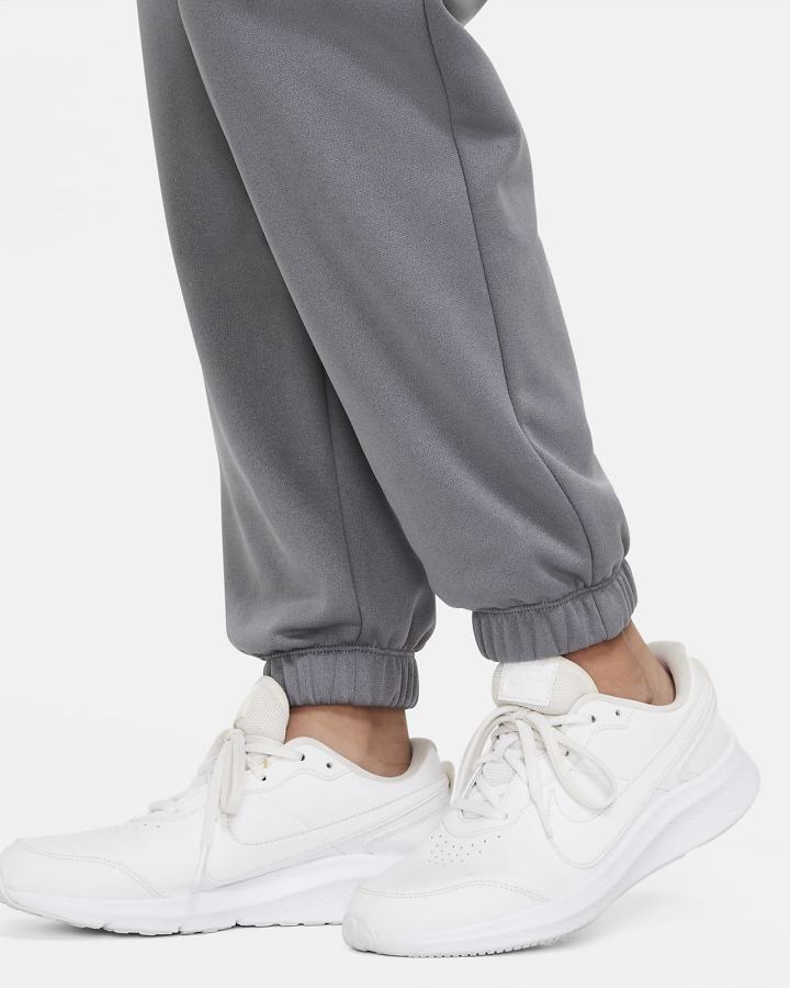 Pantalones Nike Therma-FIT Kids Cuffed Niña Gris Blancas | JOBKE-8654