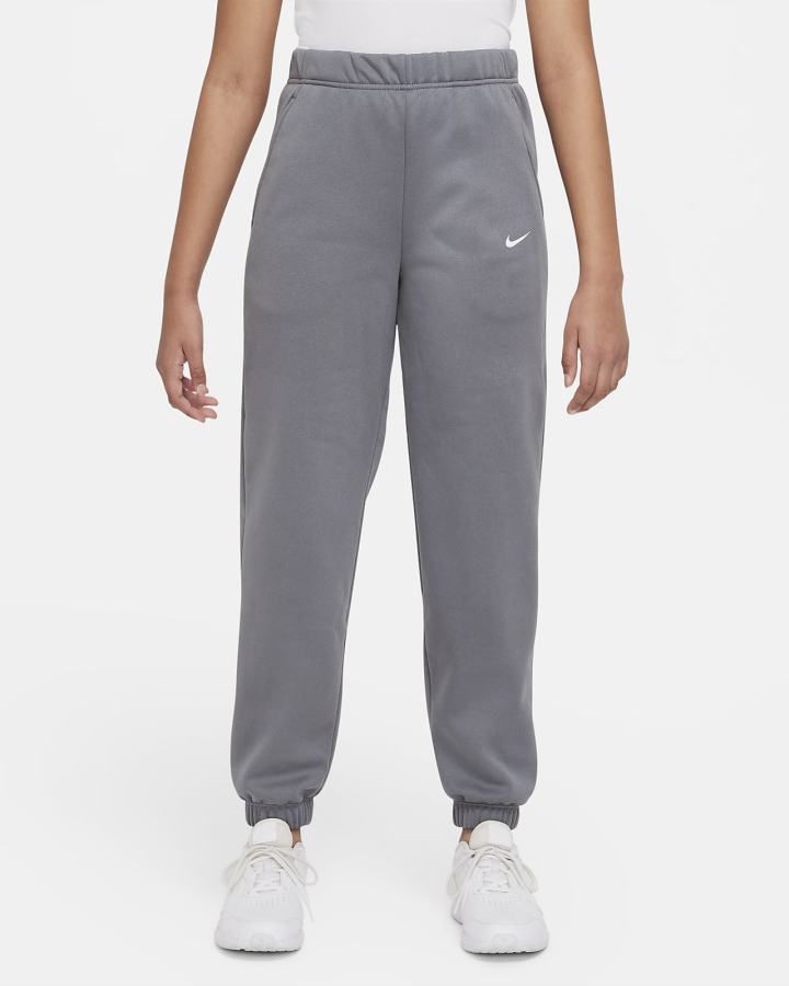 Pantalones Nike Therma-FIT Kids Cuffed Niña Gris Blancas | JOBKE-8654