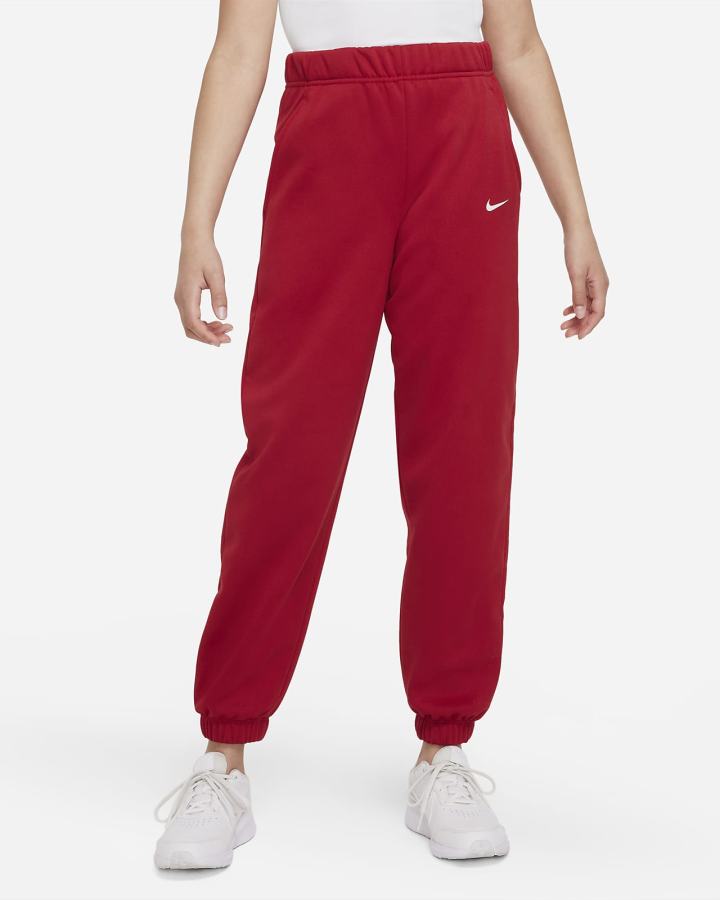 Pantalones Nike Therma-FIT Kids Cuffed Niña Rojas Blancas | PFWIA-6809