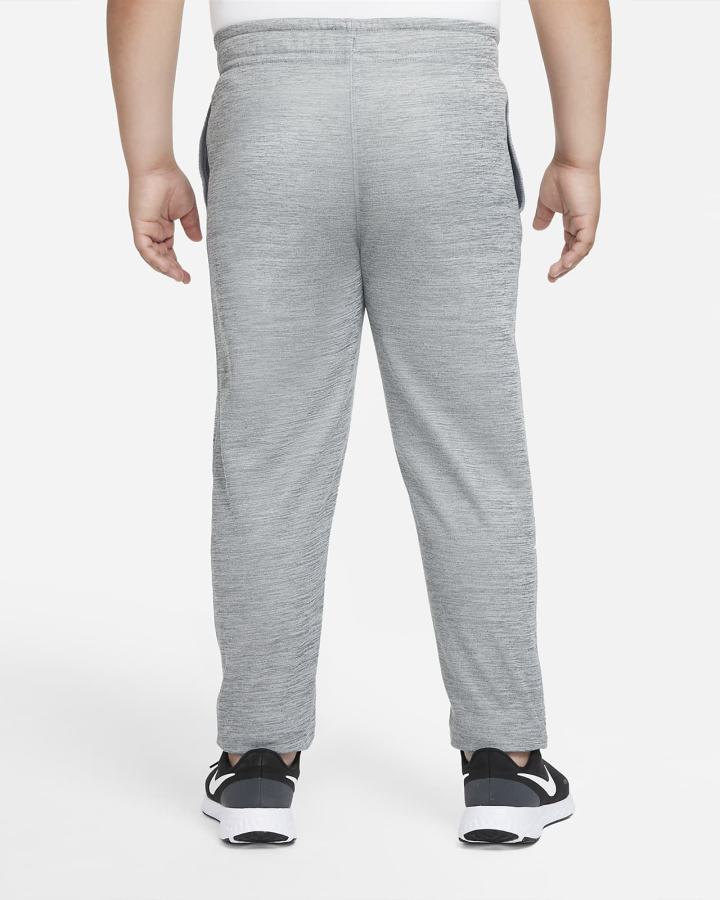 Pantalones Nike Therma-FIT Kids Estampadas Tapered Training Niño Gris | MZQFT-1834