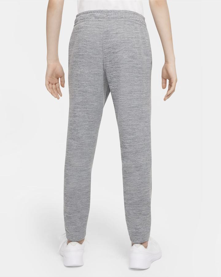 Pantalones Nike Therma-FIT Kids Estampadas Tapered Training Niño Gris | NOLZF-9263
