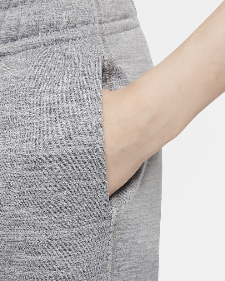 Pantalones Nike Therma-FIT Kids Estampadas Tapered Training Niño Gris | NOLZF-9263