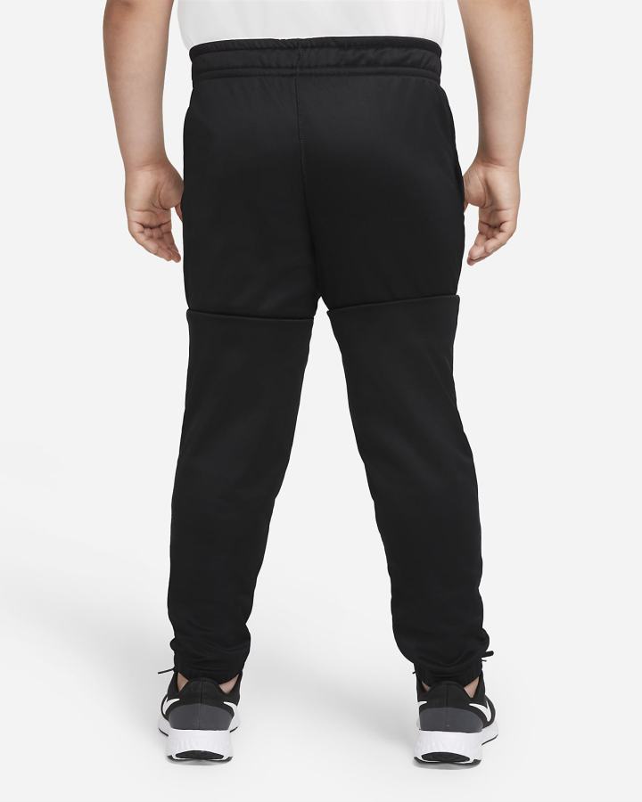 Pantalones Nike Therma-FIT Kids Estampadas Tapered Training Niño Negras | VTYAS-1056