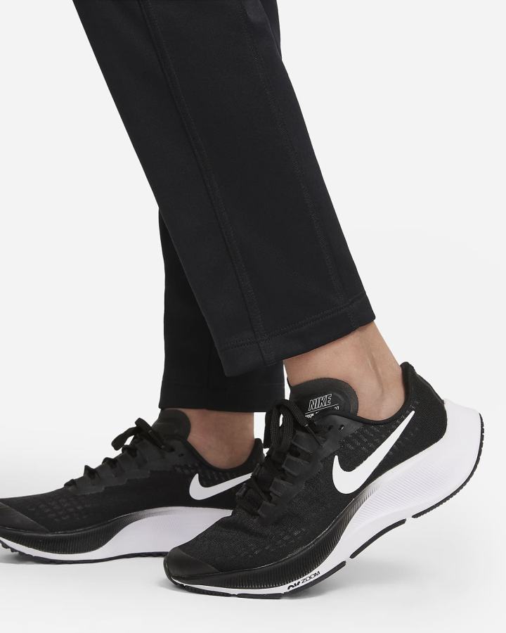Pantalones Nike Therma-FIT Kids Open-Hem Training Niña Negras Blancas | SDHIA-6348