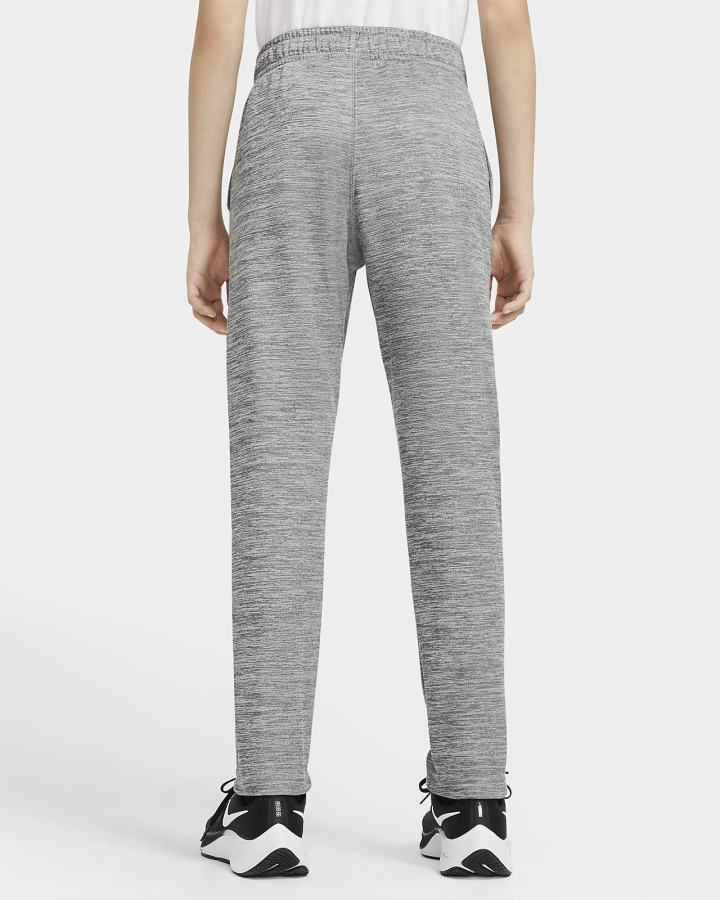 Pantalones Nike Therma-FIT Kids Open-Hem Training (Extended Size) Niño Gris Negras | VRBPG-9154