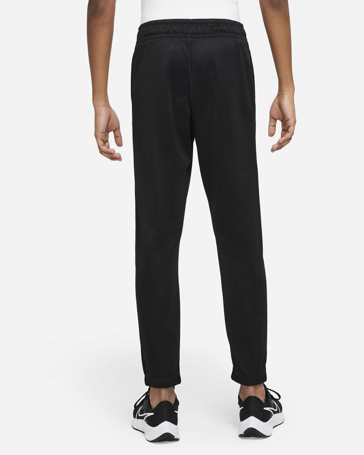 Pantalones Nike Therma-FIT Kids Tapered Training Niño Negras Blancas | BZPNG-9530