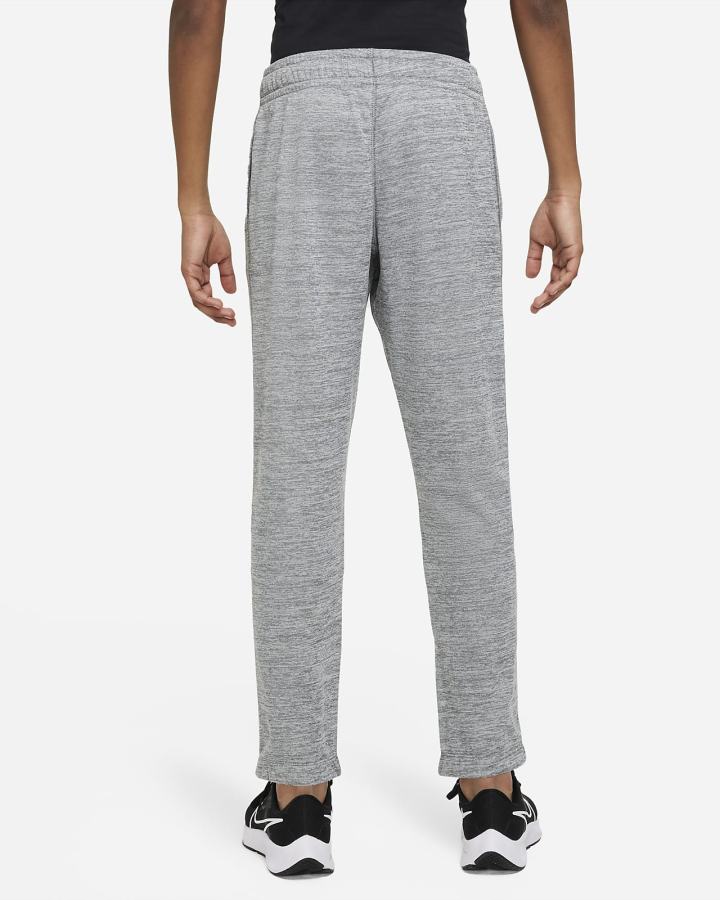 Pantalones Nike Therma-FIT Kids Tapered Training Niño Gris Oscuro Gris Claro | HGPVC-0719