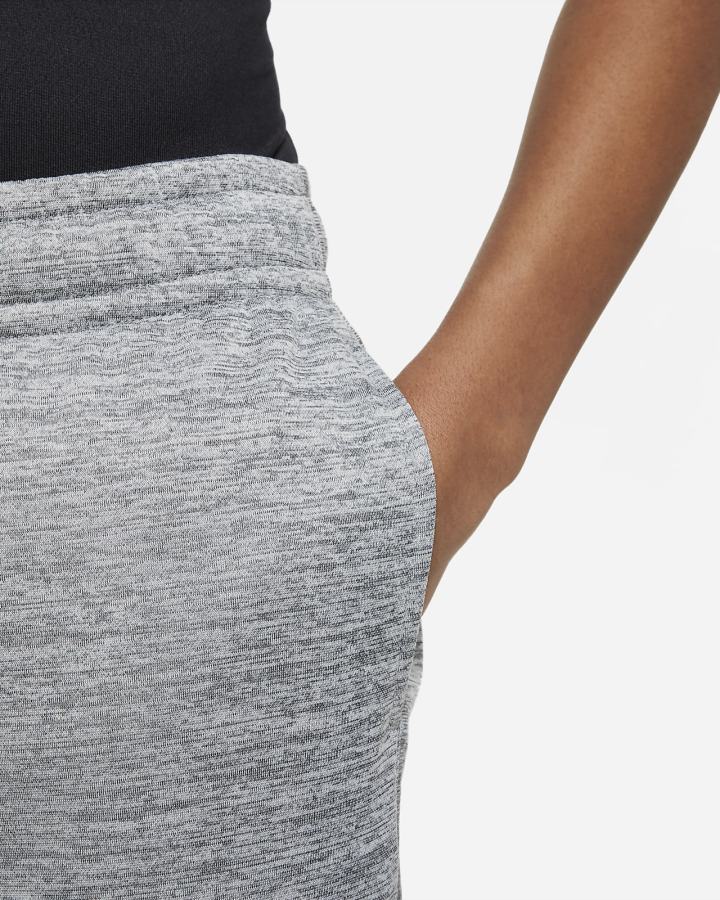Pantalones Nike Therma-FIT Kids Tapered Training Niño Gris Oscuro Gris Claro | HGPVC-0719