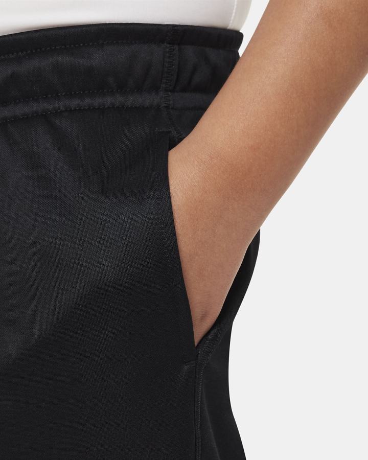 Pantalones Nike Therma-FIT Kids Tapered Training Niño Negras Blancas | LWQZU-9756