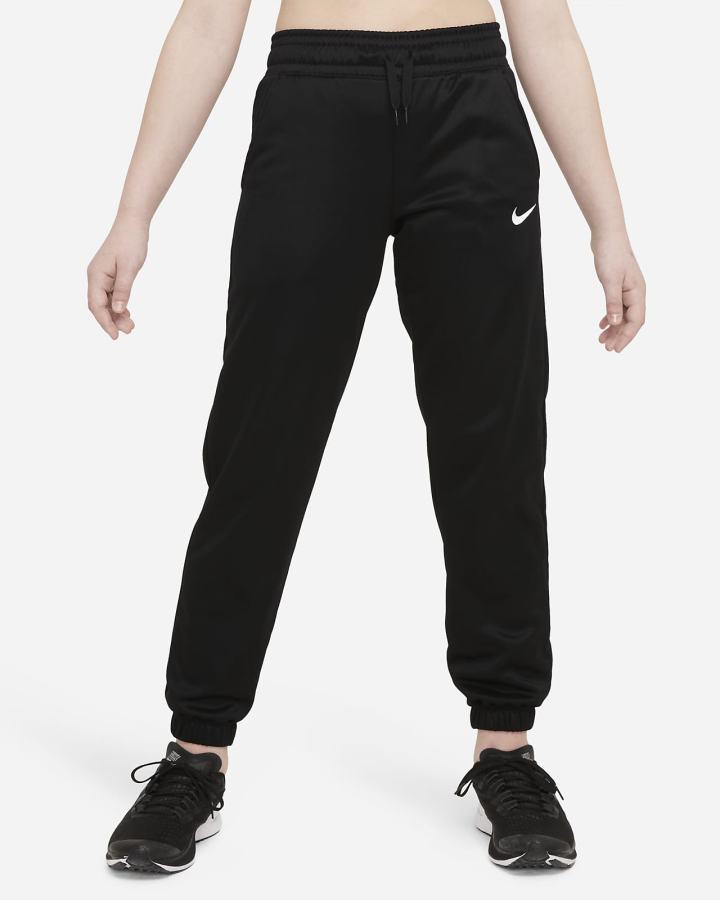 Pantalones Nike Therma-FIT Kids Training (Extended Size) Niña Negras Blancas | CFWHY-5891