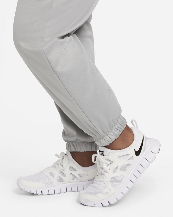 Pantalones Nike Therma-FIT Kids Training (Extended Size) Niña Gris Claro Blancas | GSXAV-9428