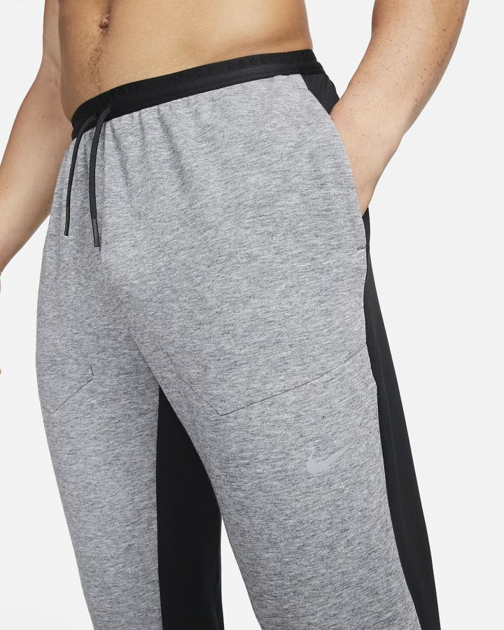 Pantalones Nike Therma-FIT Run Division Phenom Elite Running Hombre Negras | ECWUT-7406