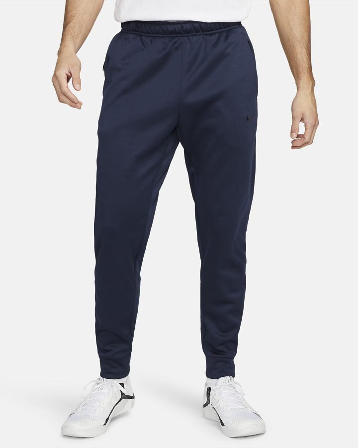 Pantalones Nike Therma-FIT Tapered Training Hombre Obsidian Negras | DZYKF-0798