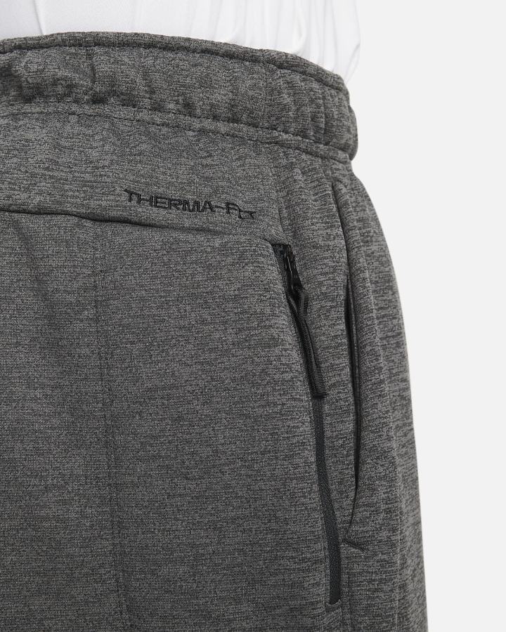 Pantalones Nike Therma-FIT Tapered Training Hombre Gris Gris Oscuro Negras | LZFGT-2309