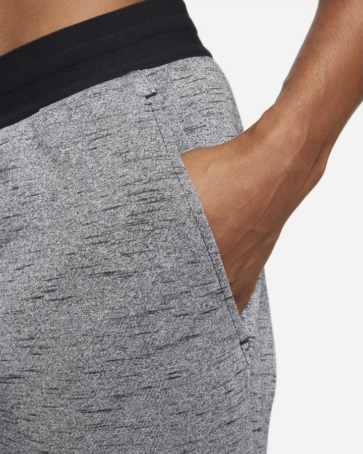 Pantalones Nike Yoga Dri-FIT Dyed Hombre Negras Gris | GYOXH-4871