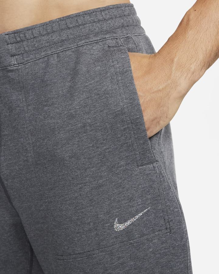 Pantalones Nike Yoga Dri-FIT Fleece Hombre Negras | NLOXH-7906