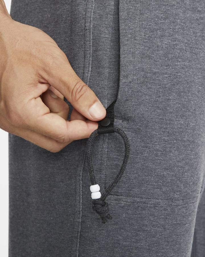 Pantalones Nike Yoga Dri-FIT Fleece Hombre Negras | NLOXH-7906