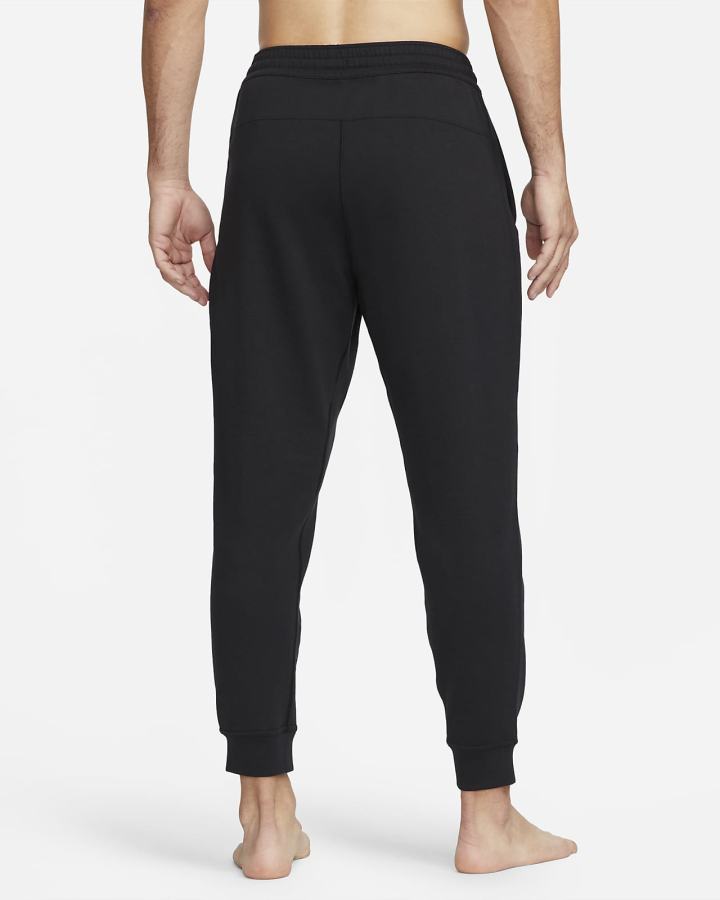 Pantalones Nike Yoga Dri-FIT Fleece Hombre Negras | QATJP-9408