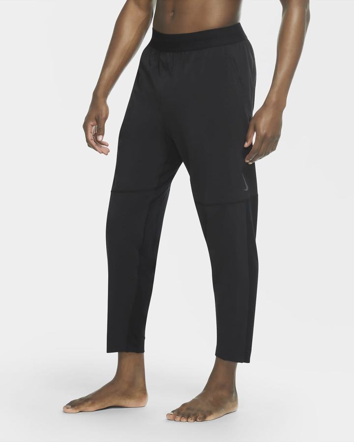 Pantalones Nike Yoga Hombre Negras Gris | HRCIB-2150