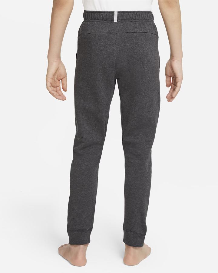 Pantalones Nike Yoga Kids Estampadas Fleece Training Niño Negras Gris Claro | RELYT-9542