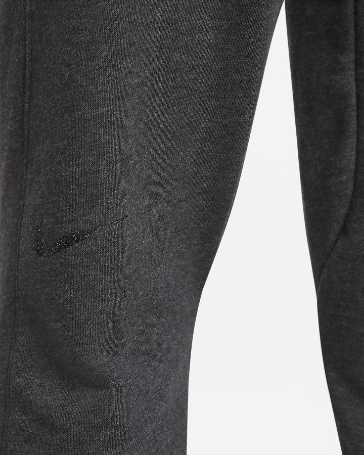 Pantalones Nike Yoga Kids Estampadas Fleece Training Niño Negras Gris Claro | RELYT-9542