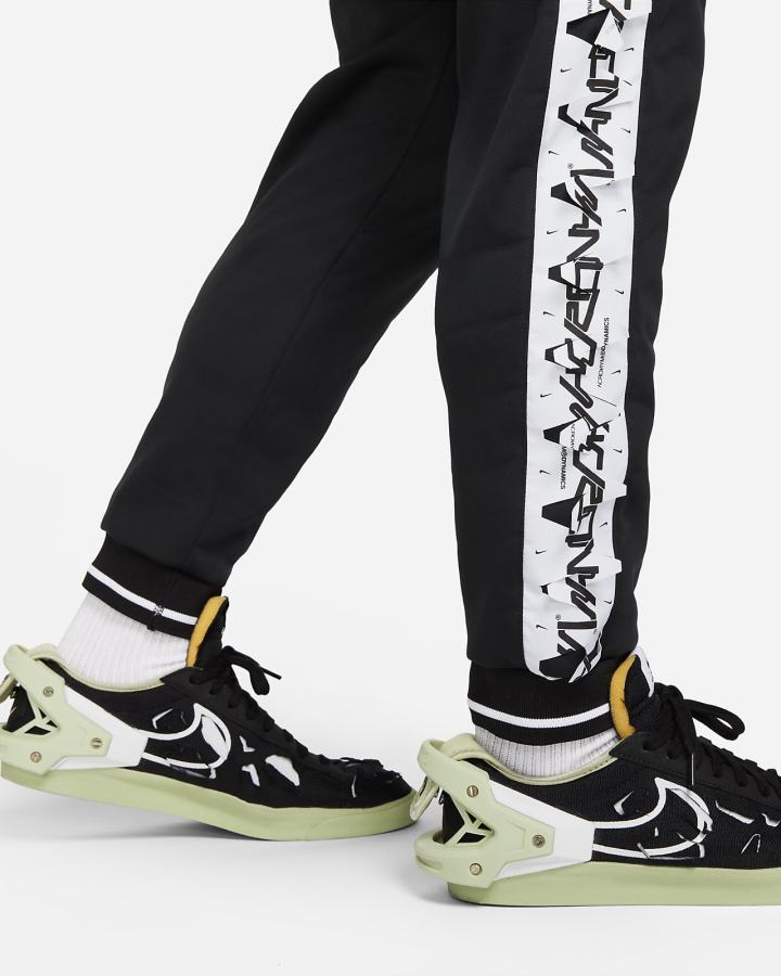Pantalones Nike x ACRONYM® Therma-FIT Knit Hombre Negras Blancas | KWHRI-4860