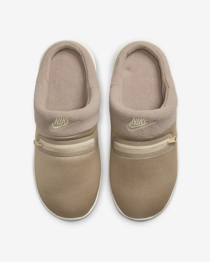 Pantuflas Nike Burrow Hombre Kaki Kaki | BIGMQ-2617