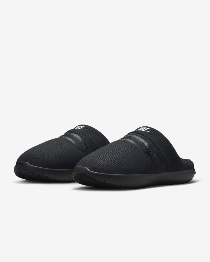 Pantuflas Nike Burrow Hombre Negras | FCOJD-2379