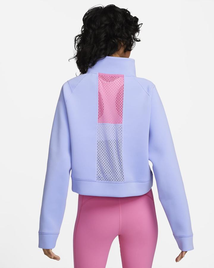 Pullover Nike Dri-FIT 1/2-Zip Training Top Mujer Verde Menta | ASBKL-1375