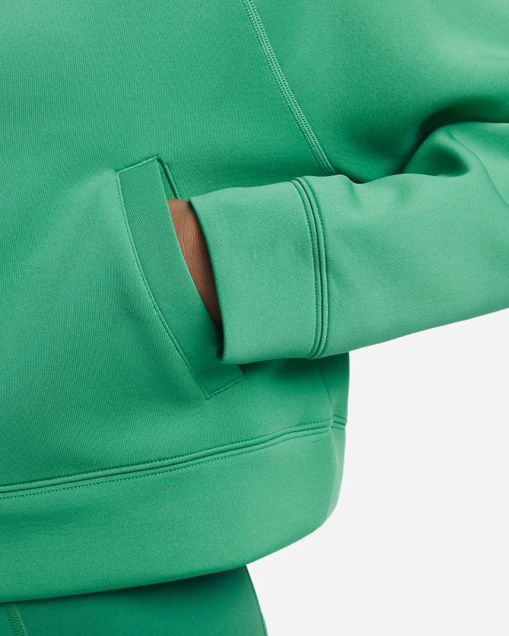Pullover Nike Dri-FIT 1/2-Zip Training Top Mujer Verde | DAYHM-1748