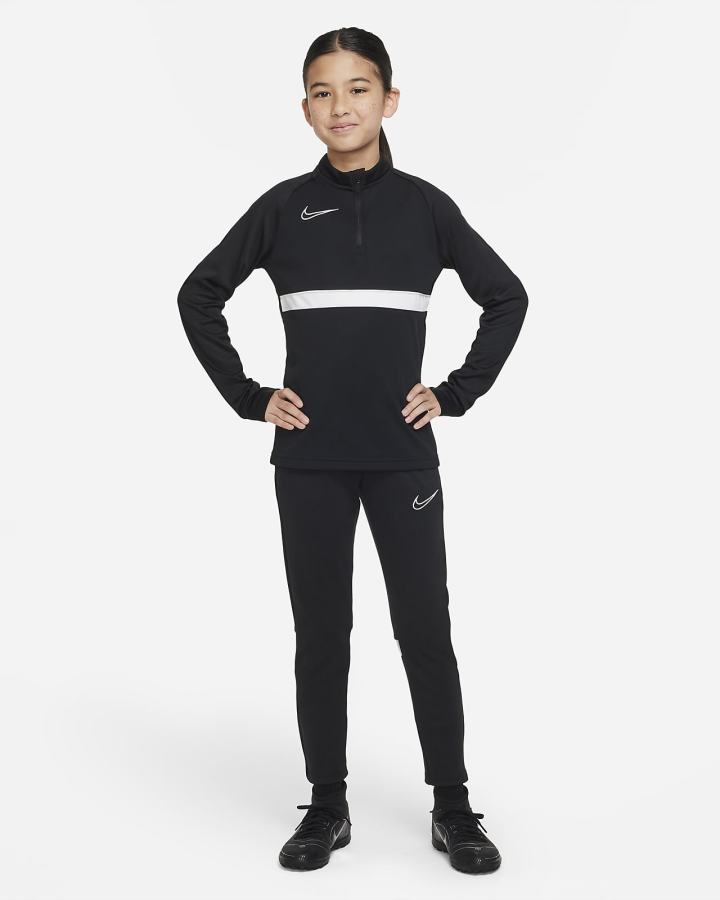 Pullover Nike Dri-FIT Academy Kids Soccer Drill Top Niño Negras Blancas | OPVWF-8142