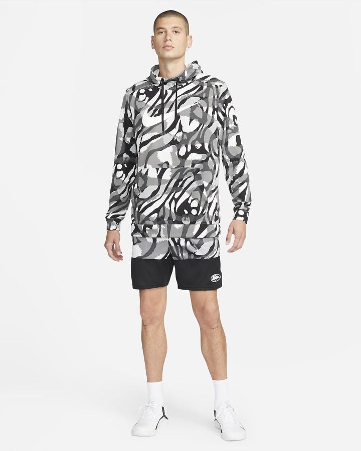 Pullover Nike Dri-FIT Sport Clash Training Hombre Negras Blancas | NIAHE-9238