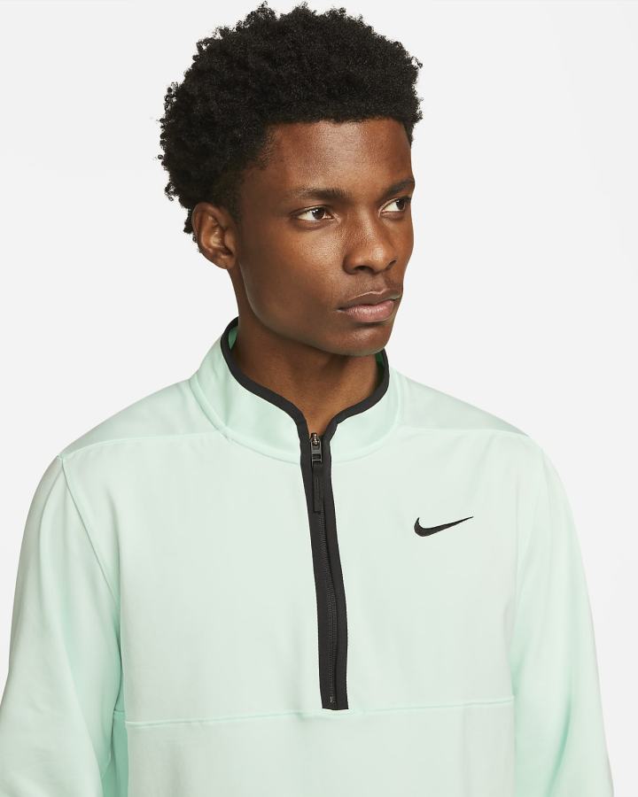 Pullover Nike Dri-FIT Victory Half-Zip Golf Top Hombre Verde Menta Negras | EXCGL-8723
