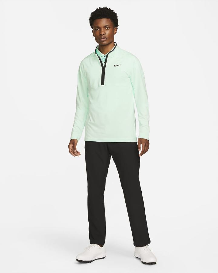 Pullover Nike Dri-FIT Victory Half-Zip Golf Top Hombre Verde Menta Negras | EXCGL-8723