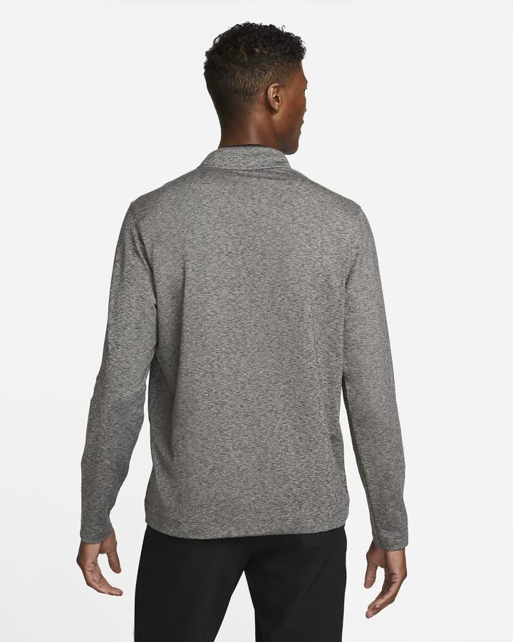 Pullover Nike Dri-FIT Victory Half-Zip Golf Top Hombre Negras Blancas | IZNXT-1893