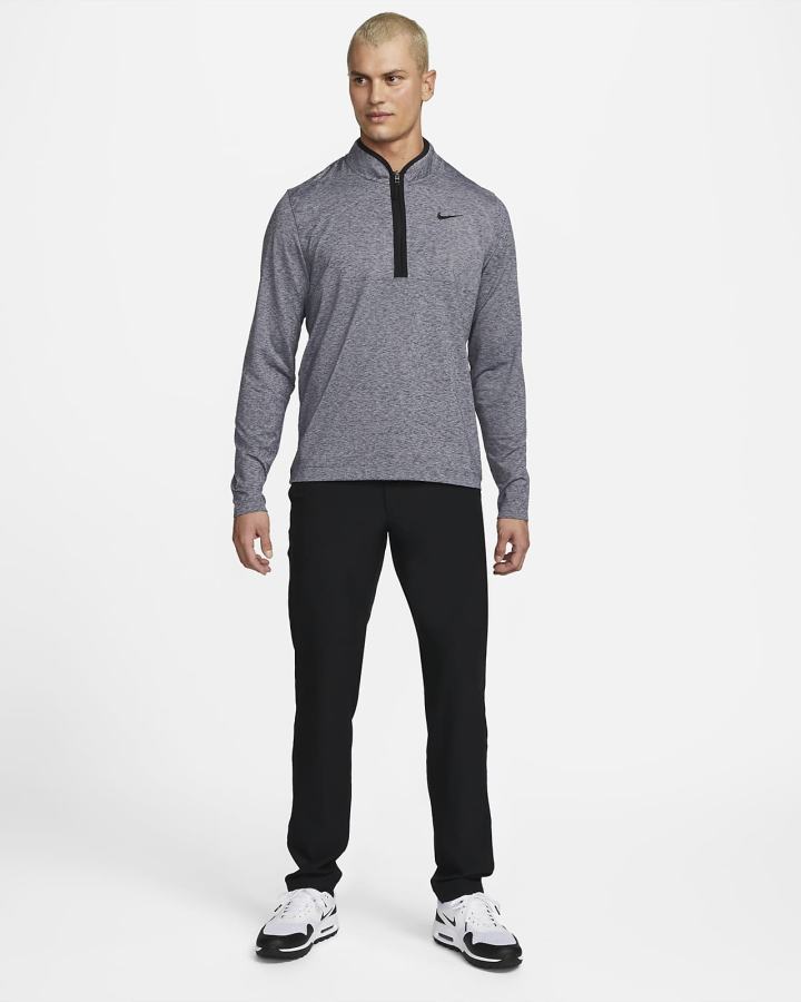 Pullover Nike Dri-FIT Victory Half-Zip Golf Top Hombre Obsidian Negras | TQXIN-9307