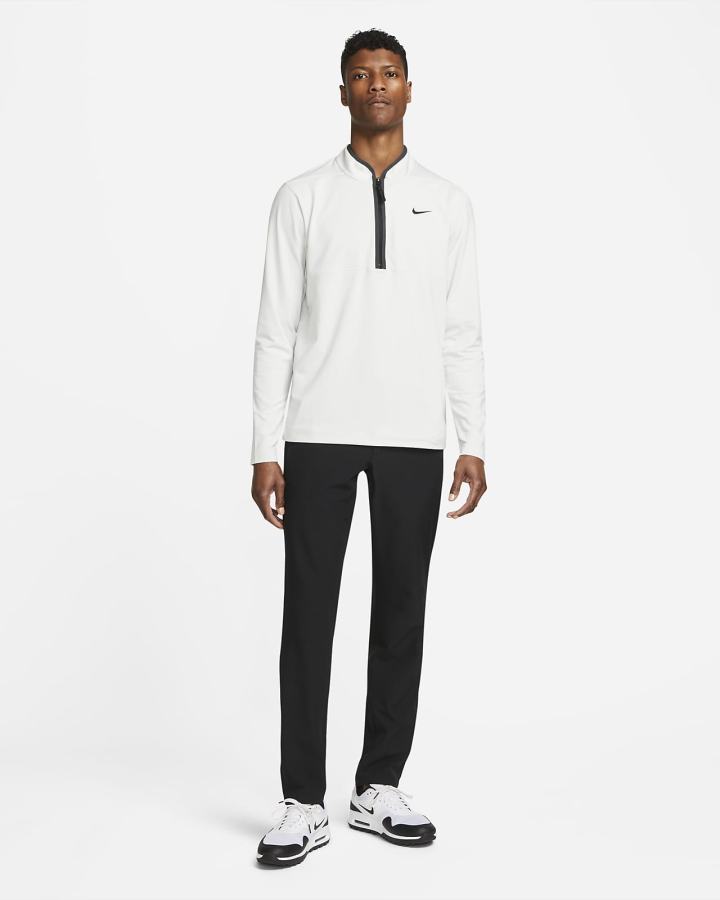 Pullover Nike Dri-FIT Victory Half-Zip Golf Top Hombre Gris Oscuro Negras | URYQE-7596