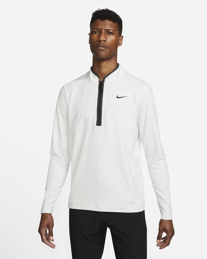 Pullover Nike Dri-FIT Victory Half-Zip Golf Top Hombre Gris Oscuro Negras | URYQE-7596