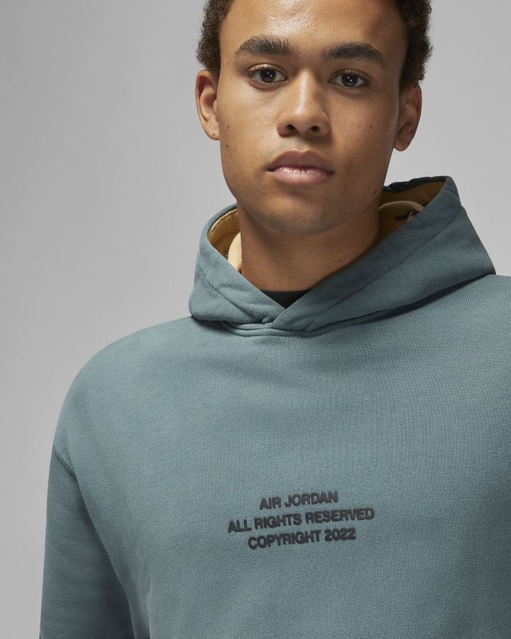 Pullover Nike Jordan Flight Heritage Fleece Hombre Azules | JKZXN-6395