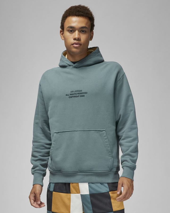 Pullover Nike Jordan Flight Heritage Fleece Hombre Azules | JKZXN-6395