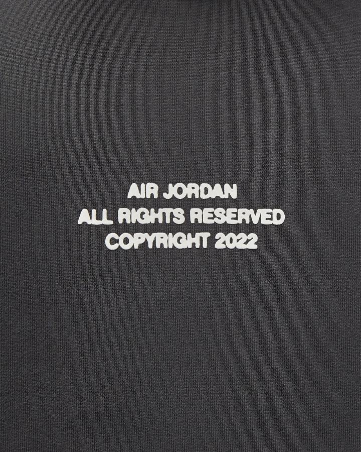 Pullover Nike Jordan Flight Heritage Fleece Hombre Gris Oscuro | RWGET-7095