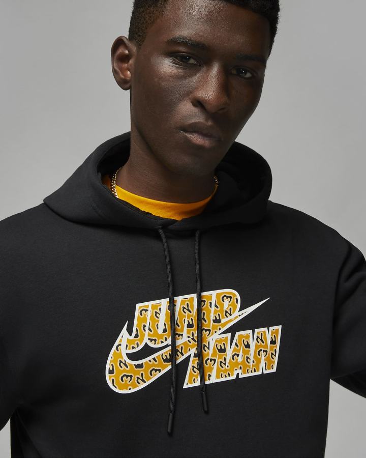 Pullover Nike Jordan Flight MVP Jumpman Fleece Hombre Negras | HDBWE-6971