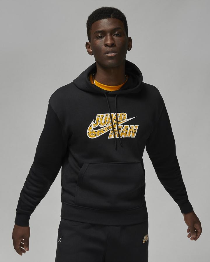 Pullover Nike Jordan Flight MVP Jumpman Fleece Hombre Negras | HDBWE-6971