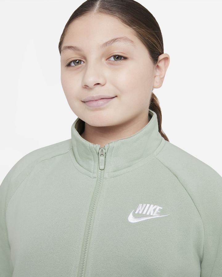 Pullover Nike Sportswear Club Fleece Kids 1/2-Zip (Extended Size) Niña Blancas | ATFBJ-8625