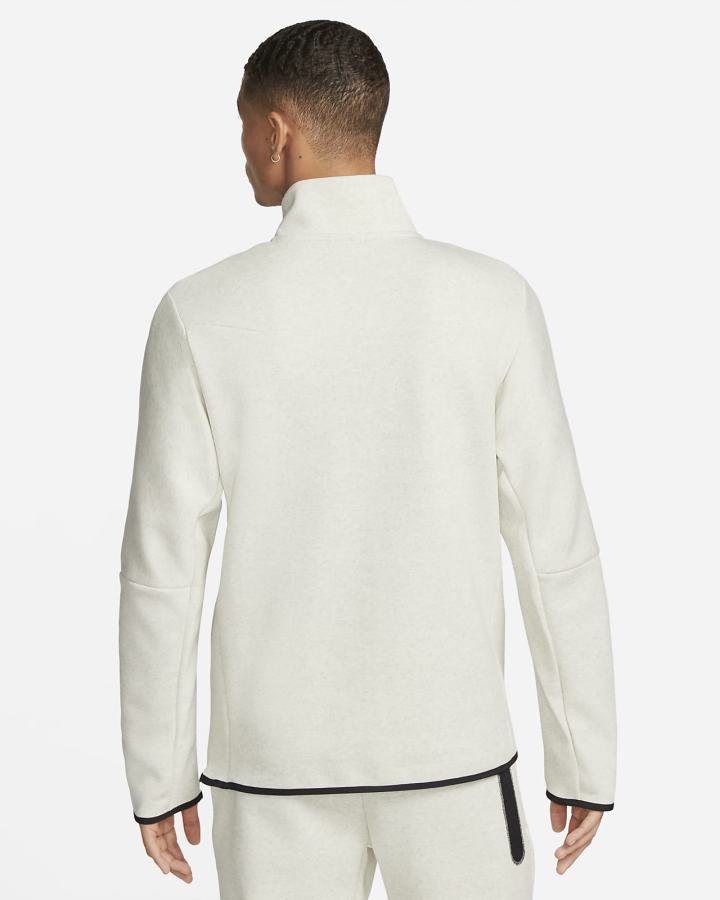 Pullover Nike Sportswear Tech Fleece 1/2-Zip Top Hombre Blancas | OMTEB-3609