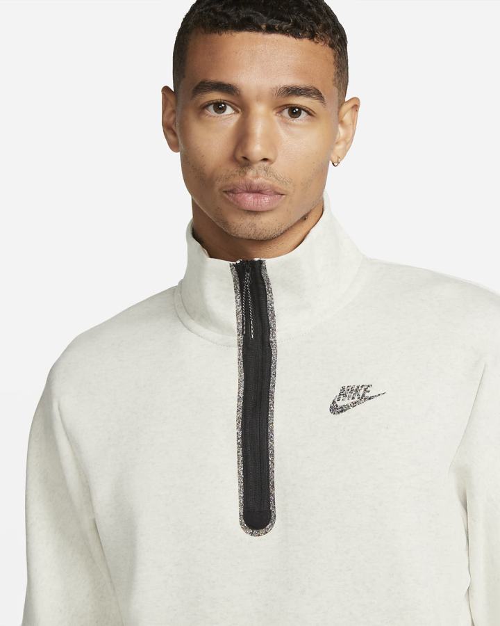 Pullover Nike Sportswear Tech Fleece 1/2-Zip Top Hombre Blancas | OMTEB-3609