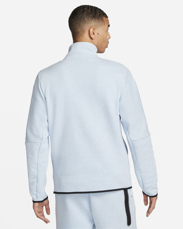 Pullover Nike Sportswear Tech Fleece 1/2-Zip Top Hombre Azules | UVWLA-9215